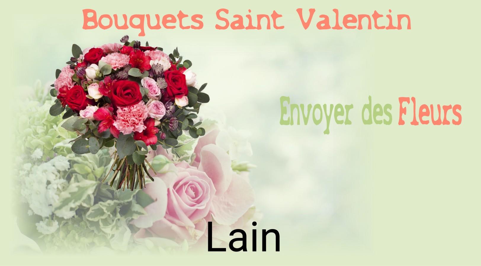 Roses de Saint-Valentin livrées à Lain